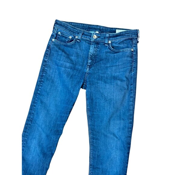 Rag & Bone Cate Mid-Rise Ankle Skinny Jeans Size 28 April Shade - Picture 3 of 6